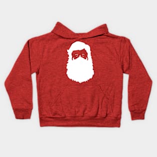 man's beard Kids Hoodie